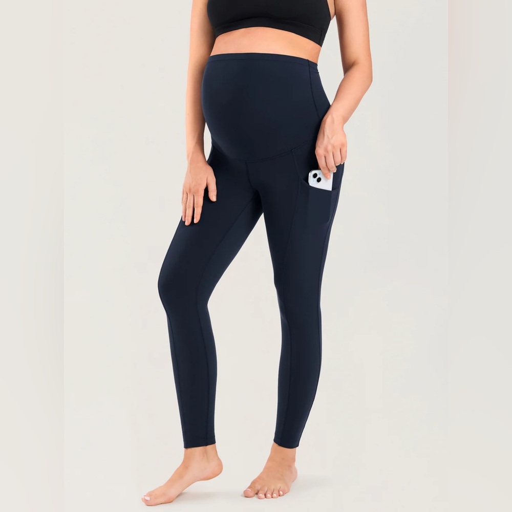 Natrelax® Maternity Leggings with Pockets 25"